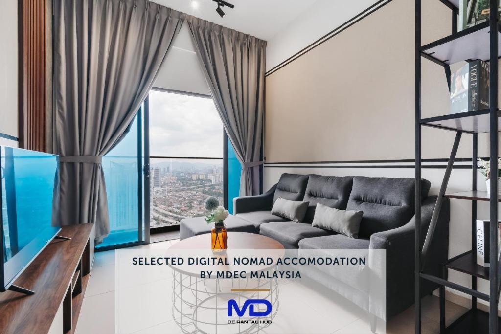 Nowhere 2Br & 2Bath Apartment With Balcony @ Reizz Residences Kuala Lumpur Eksteriør billede