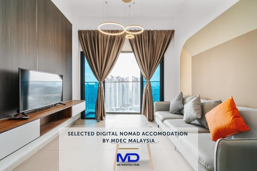 Nowhere 2Br & 2Bath Apartment With Balcony @ Reizz Residences Kuala Lumpur Eksteriør billede