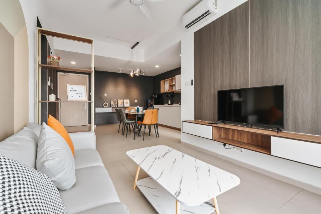 Nowhere 2Br & 2Bath Apartment With Balcony @ Reizz Residences Kuala Lumpur Eksteriør billede